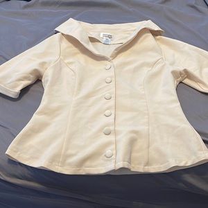 Vintage inspire button up blouse